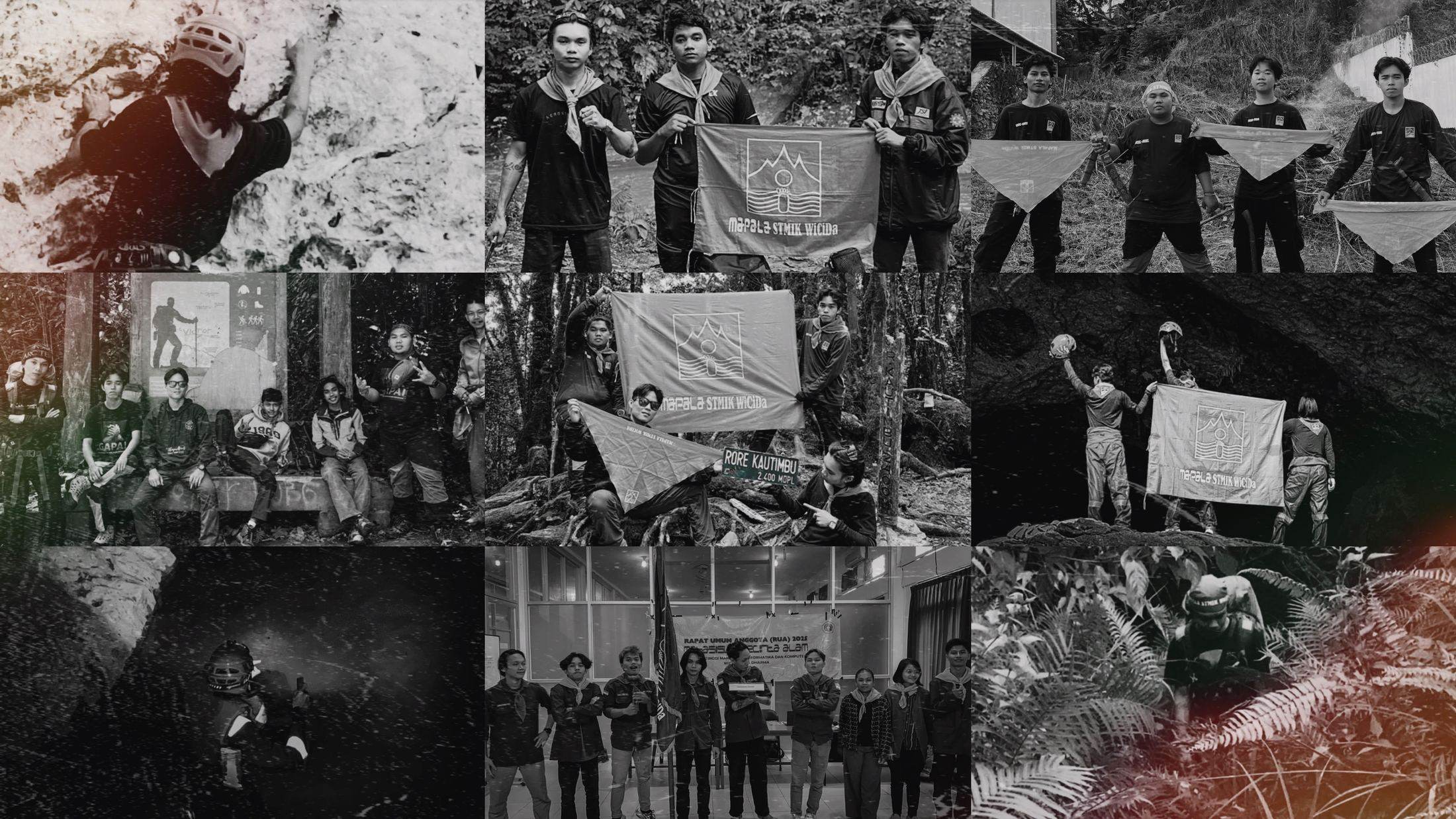 Dokumentasi lapangan mapala STMIK WiCiDa